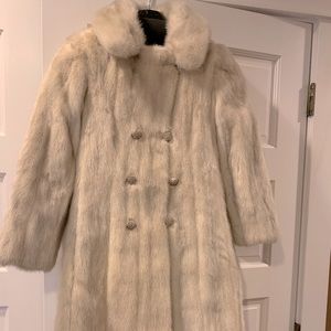 One of a Kind Vintage Cerulian Saphire Mink